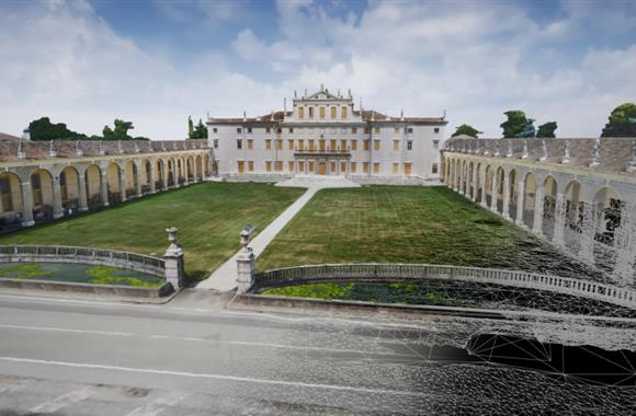 Touchpoint interattivo di Villa Manin