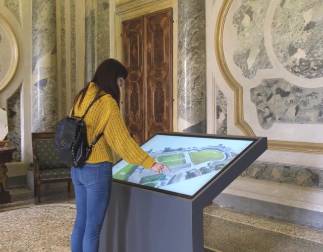 Villa Manin, arte e storia si intrecciano nel touchpoint interattivo di IKON